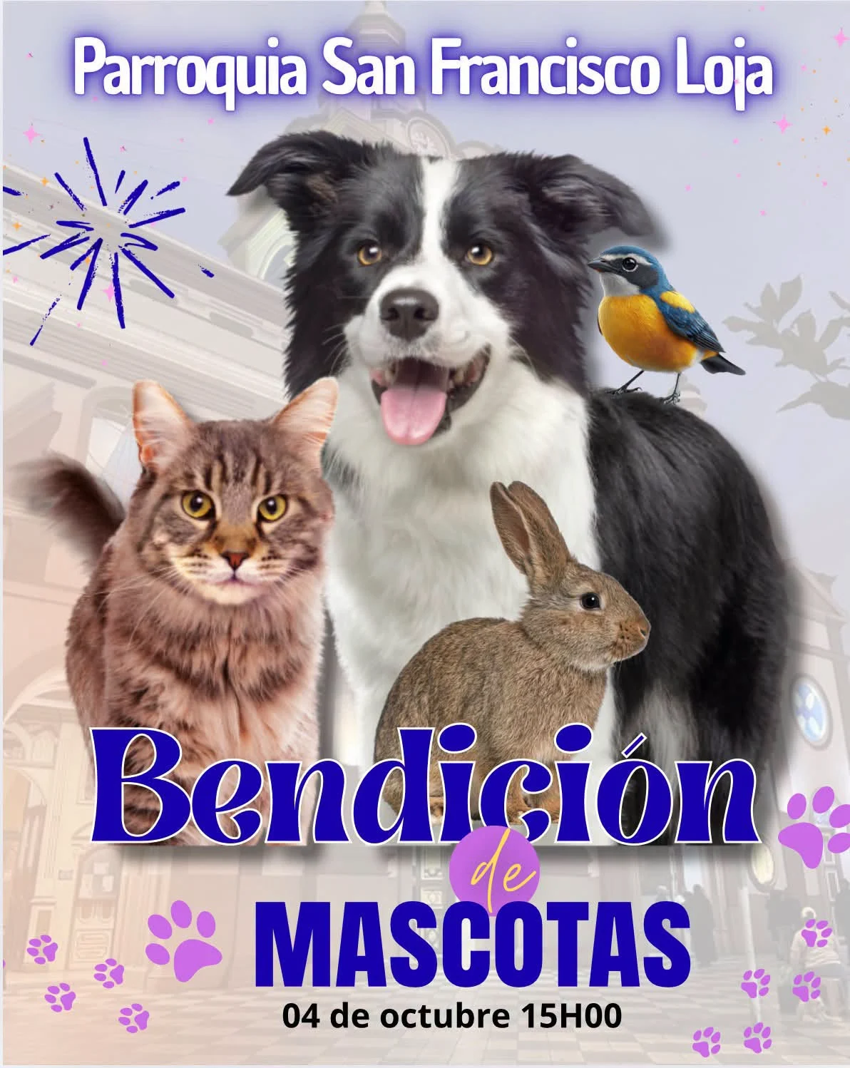 🐾✨ ¡Bendición de nuestras mascotas! ✨🐾