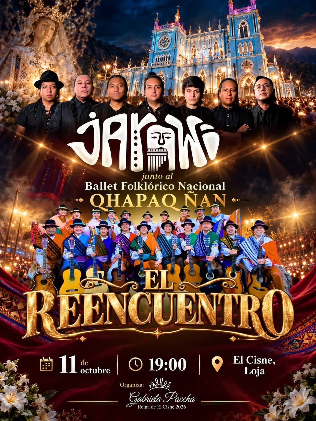 🎊 Después de compartir escenario por primera vez aquí en la ciudad de Loja, Jarawi y el…