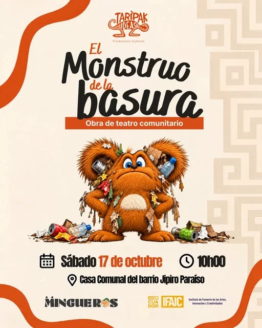 🎭♻️ ¡EL MONSTRUO DE LA BASURA LLEGA A JIPIRO PARAÍSO! 🌎🗑️