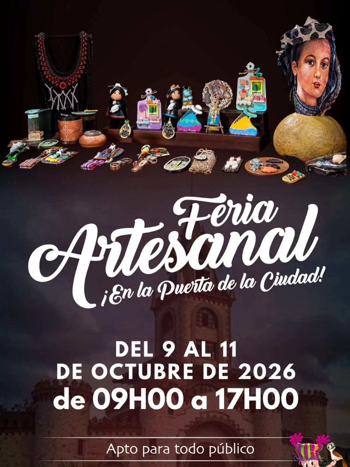 🧶✨ ¡Feria Artesanal “En la Puerta de la Ciudad”!