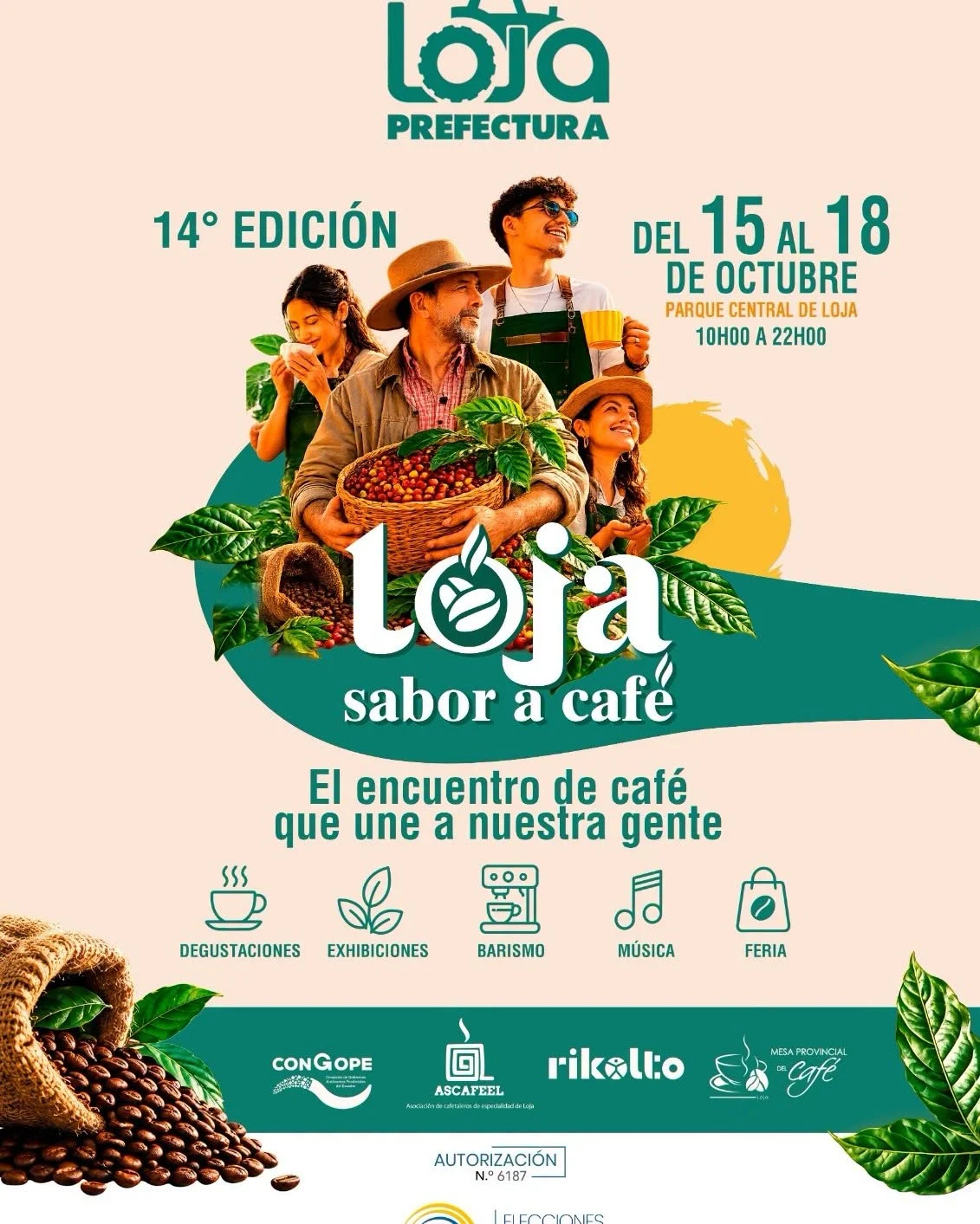 Haz que tu café sea reconocido como el mejor del Ecuador.