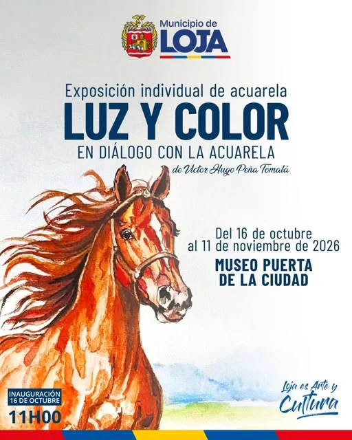 🎨 #LuzYColor || El arte de la acuarela llega al Museo Puerta de la Ciudad.