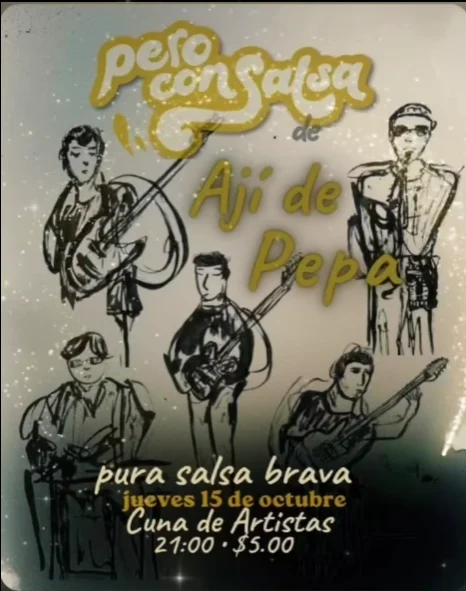 ¡Pura Salsa Brava en Cuna de Artistas!