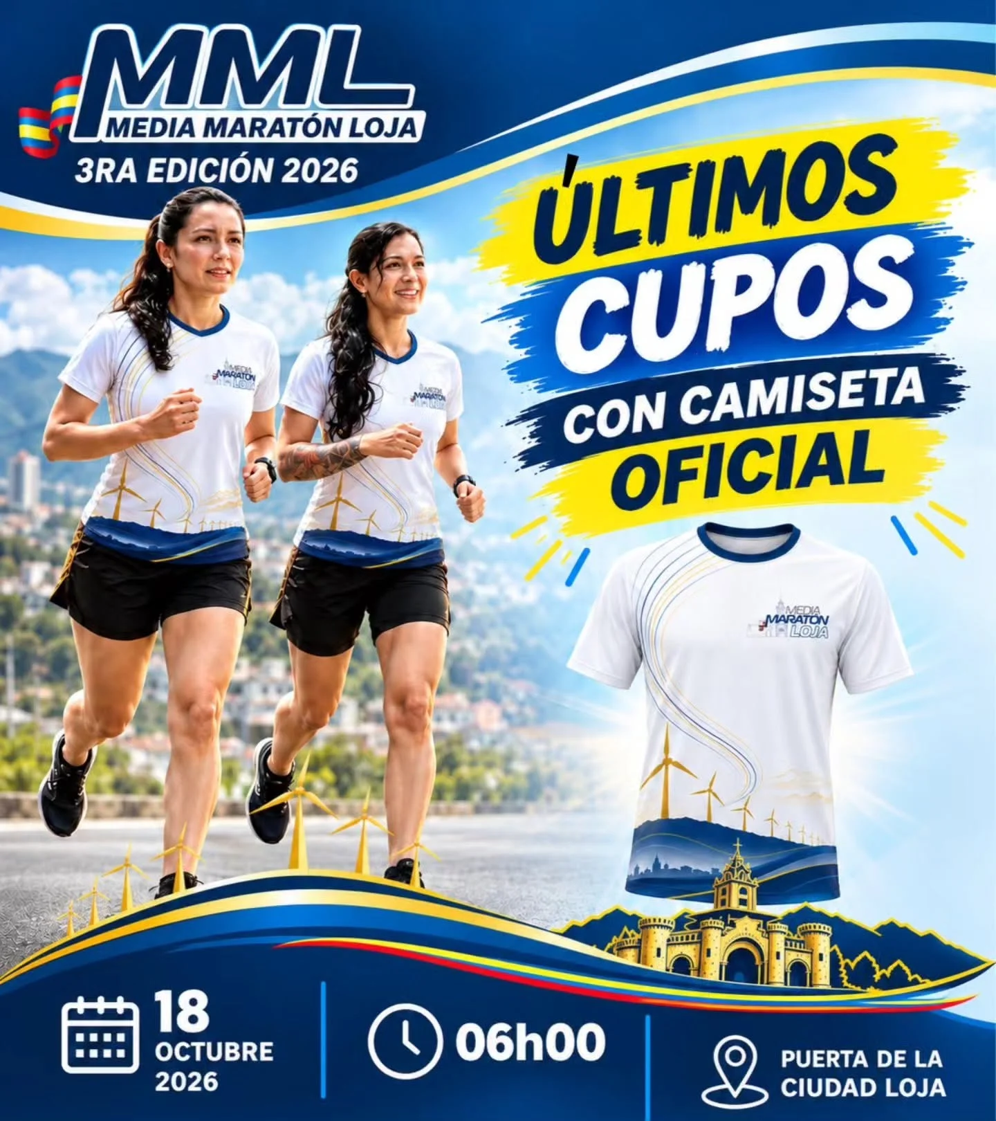 🚨 ÚLTIMOS CUPOS CON CAMISETA OFICIAL 🚨