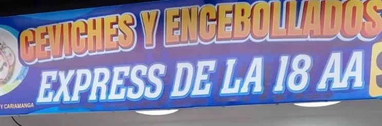 Ceviches exppress de la 18