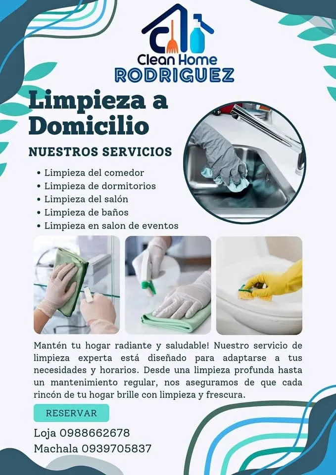 Servicio de limpieza a domicilio