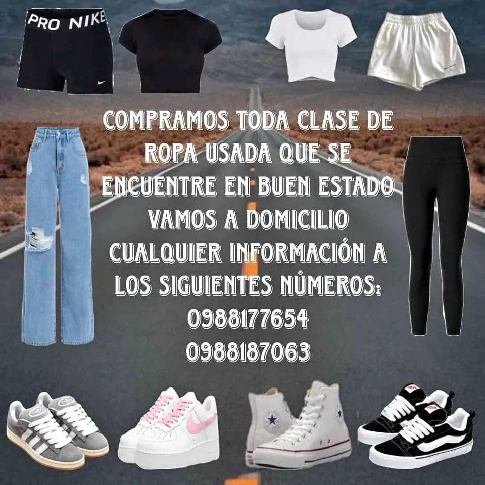 Se compra ropa a domicilio