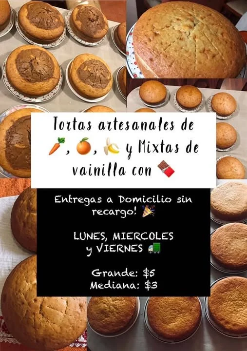 Tortas artesanales